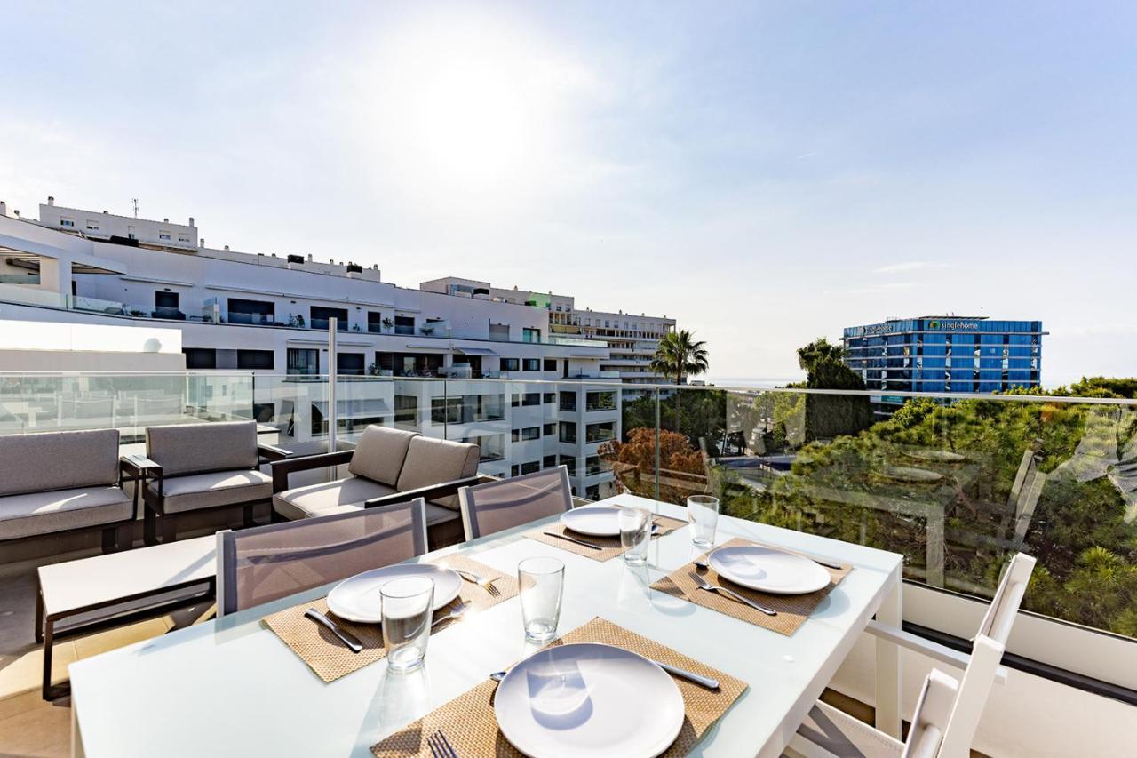 Brand New Apartment With Pool And Sea View In Marbella Exterior photo